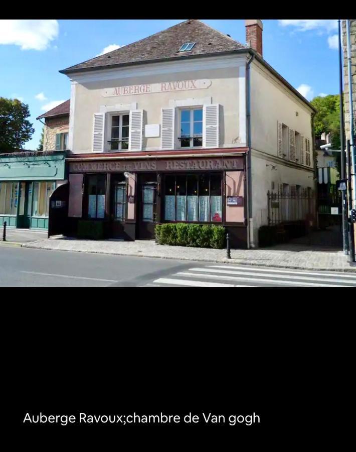 Le First Auversois Charmant Studio Avec Jardinet Apartment Exterior photo